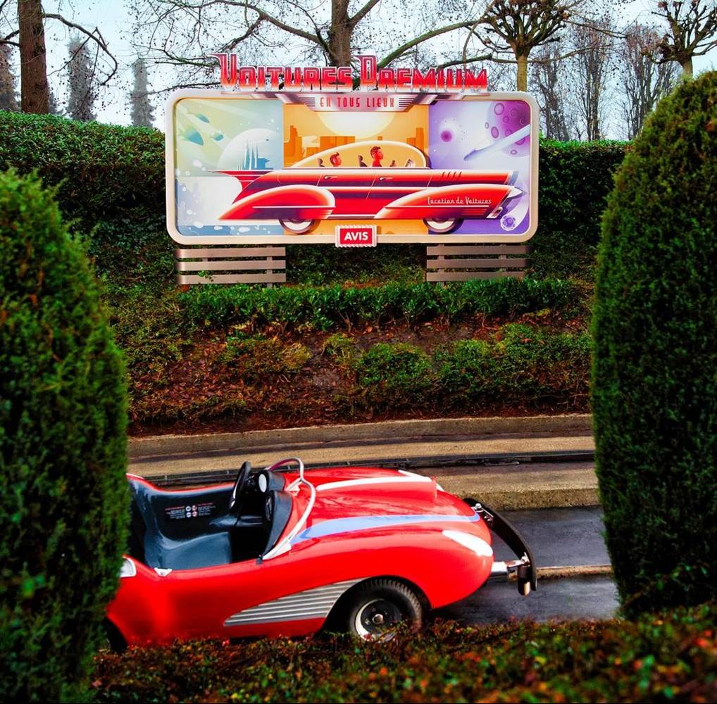 Autopia Reopens at Disneyland Paris with Avis Sponsorship and New Decor