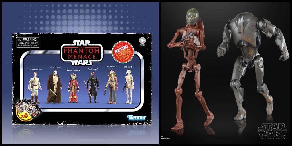 Hasbro Reveals Star Wars Prequel Trilogy Figures for Black Series, Vintage  and Retro Collection