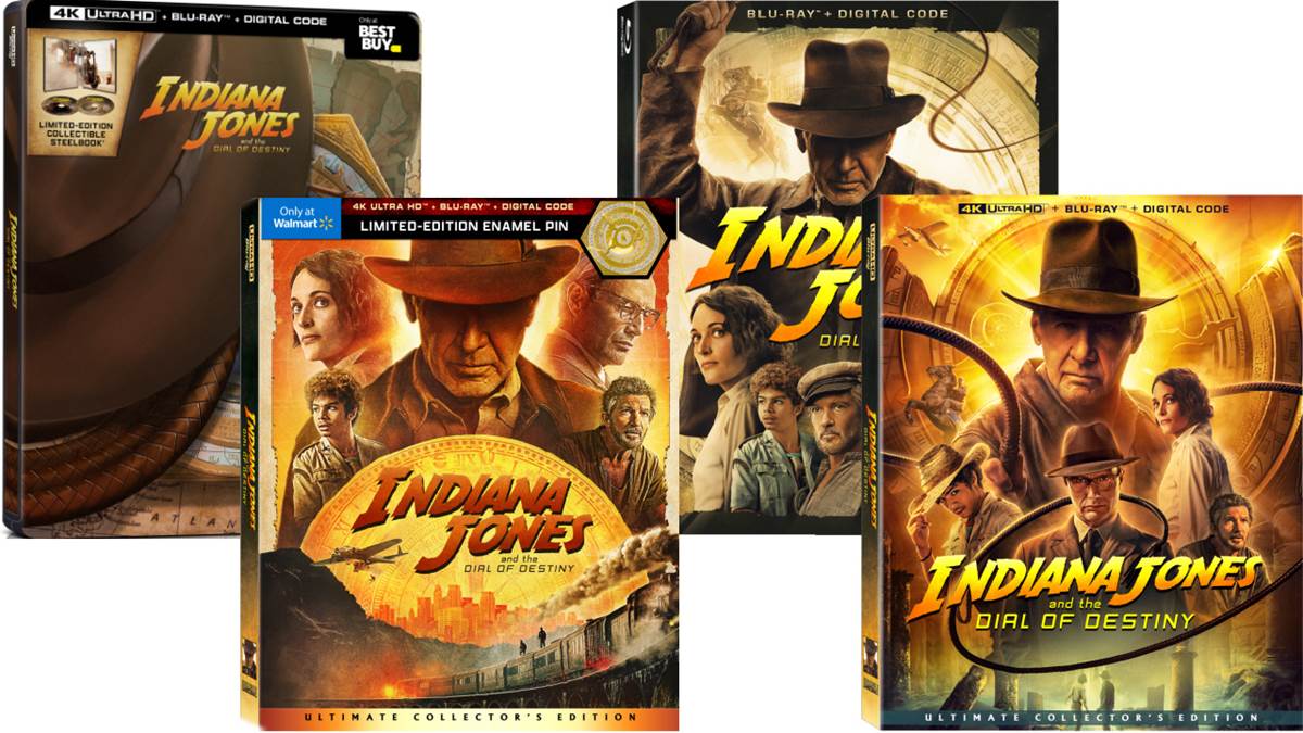 Experience Indiana Jones in 4K Ultra HD with New Steelbook Collection