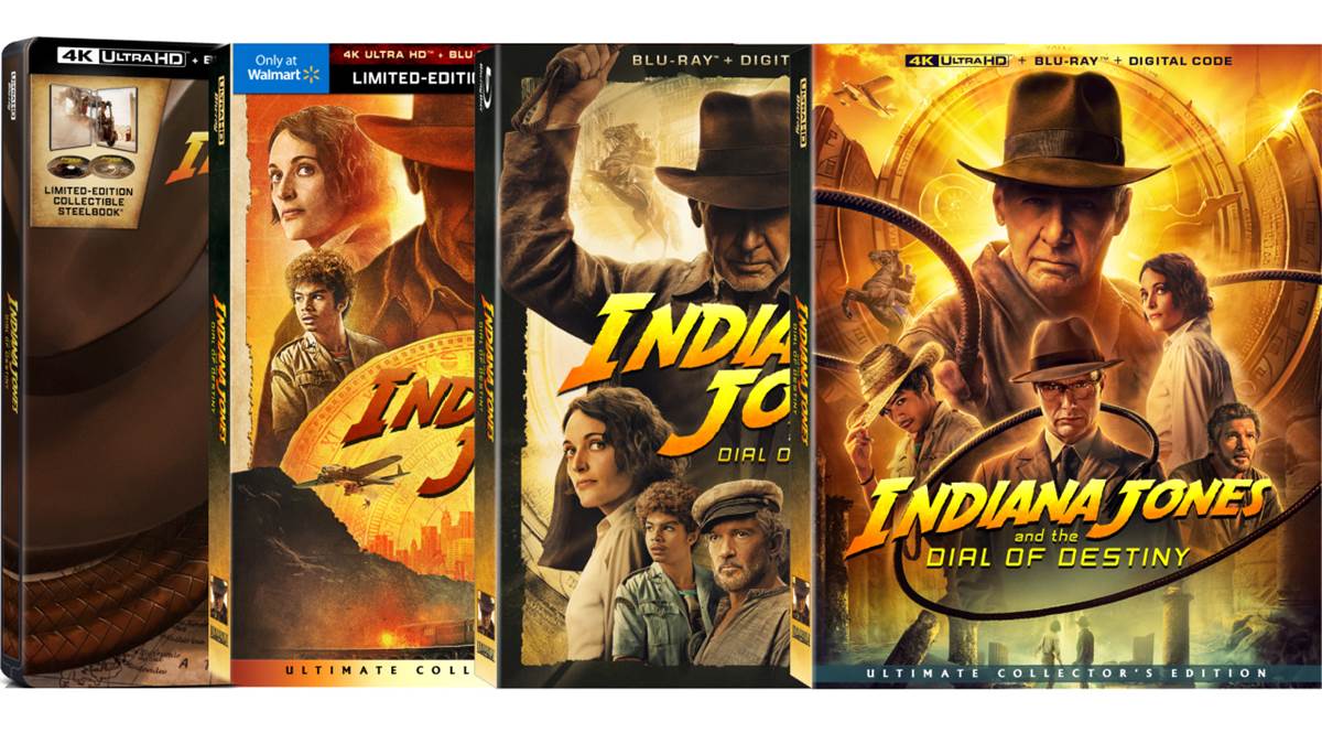 4K/Blu-Ray Review: Indiana Jones and The Dial of Destiny 