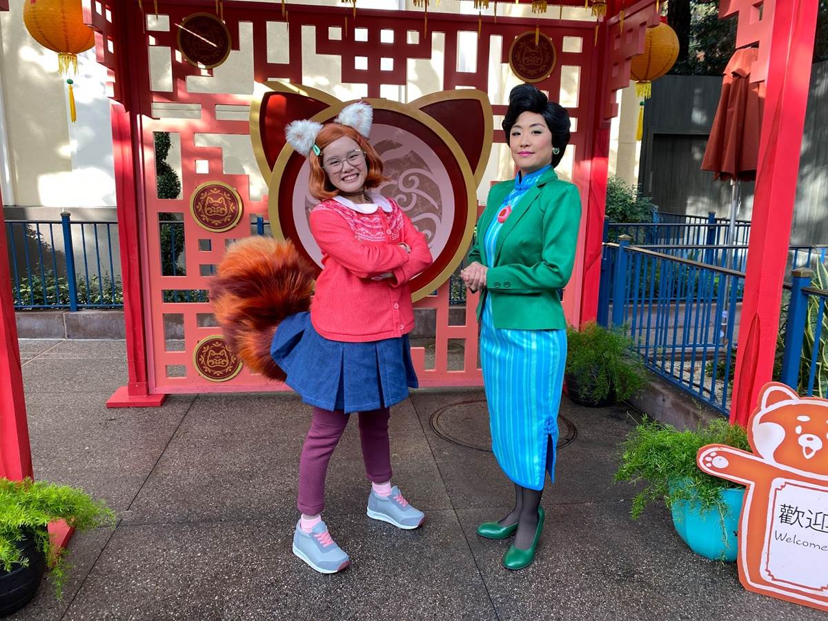 All The Good Fortune Of The New Lunar New Year "Turning Red" Meet & Greet at Disney California Adventure - Vimarsana News