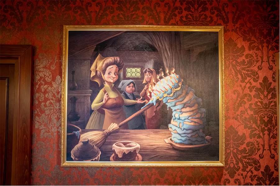 Disneyland Paris Reveals New Artwork for Disneyland Hotel Royal Banquet