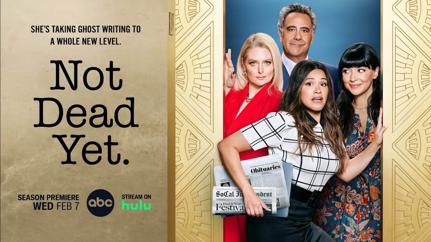 Multiple Guest Stars Announced for Season 2 of ABC’s “Not Dead Yet ...