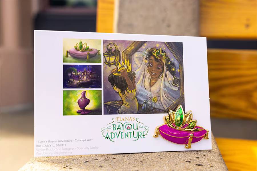 New Princess Tiana Tiara Pin Now Available, Designed by Tiana's Bayou Adventure Imagineer - Vimarsana News