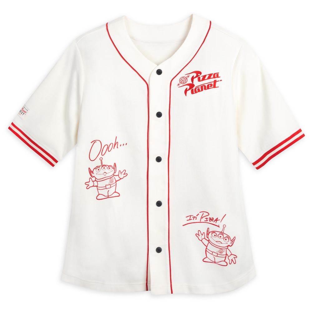 Update Your Disney Wardrobe with The Pizza Baseball Jersey and