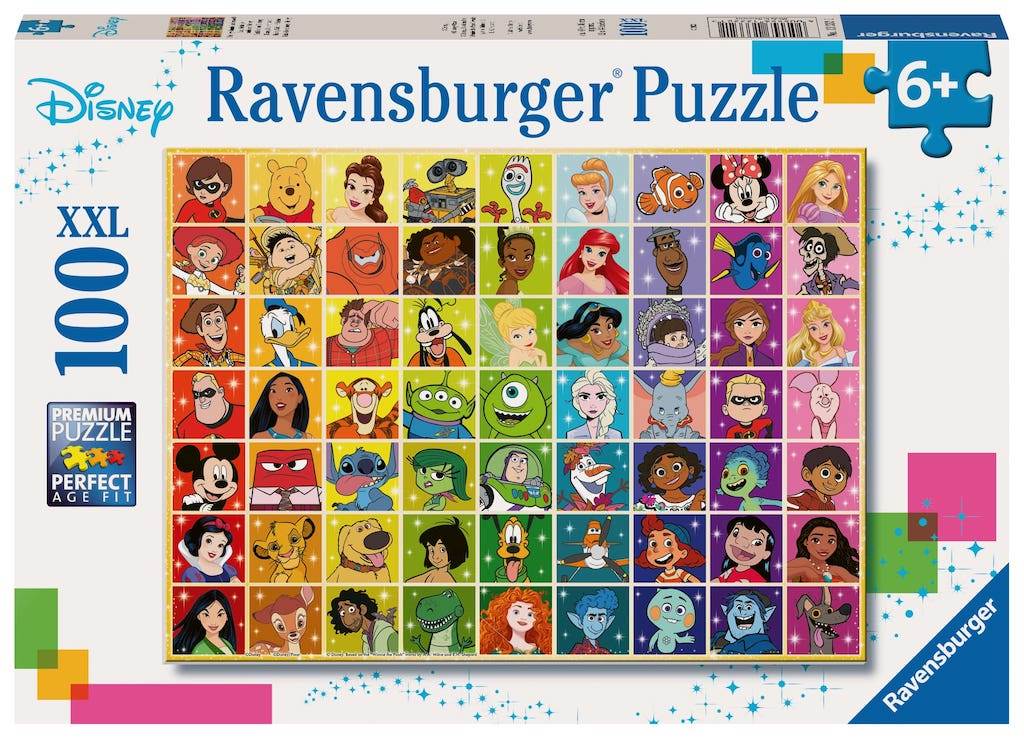 Puzzle It's fun in the Disney world, 100 pieces