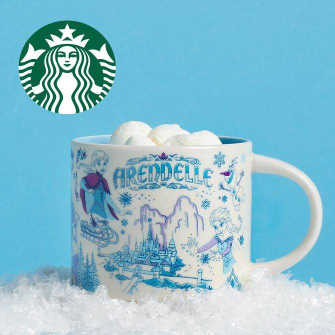 Starbucks Visits Arendelle with New "Frozen" Inspired "Been There" Mug