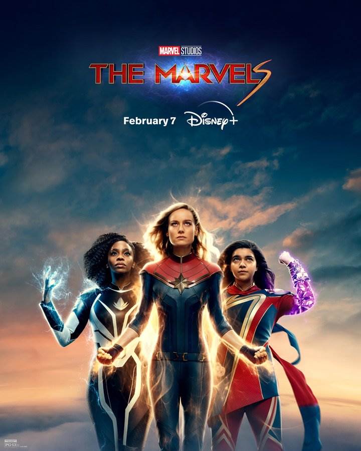"The Marvels" Arrives On Disney+ Next Month