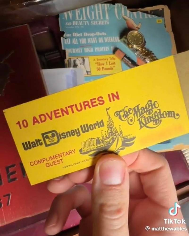 Will an Old Ticket From 1978 to Magic Kingdom Still Work