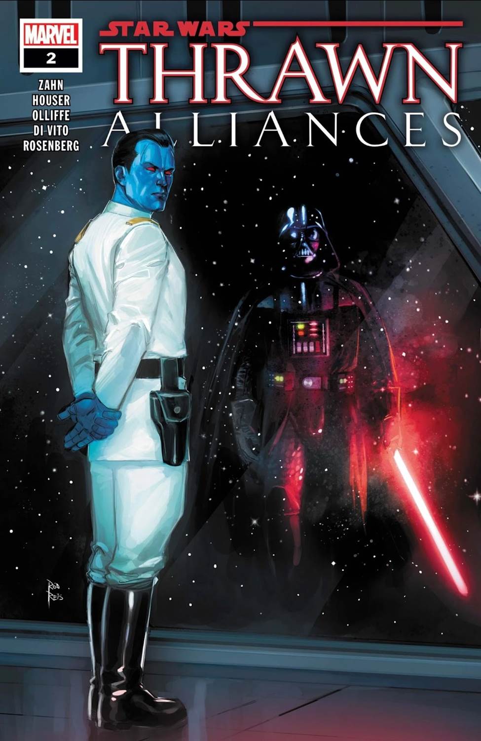 Comic Review - The Grand Admiral and Lord Vader Face Enemies On Batuu in "Star Wars: Thrawn - Vimarsana News