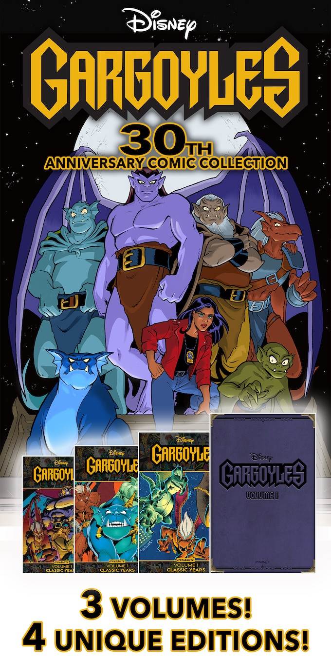 "Gargoyles" Comics Collectors Set Available For Preorder Through Kickstarter Campaign - - Vimarsana News