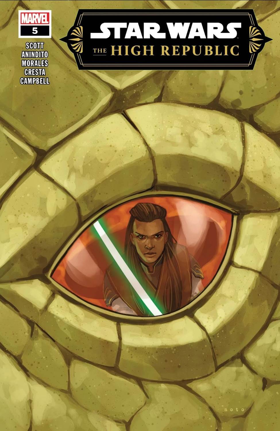 Comic Review - Jedi Master Sskeer Makes a Dramatic Reappearance in "Star Wars: The High Republic" (2023) #5 - - Vimarsana News
