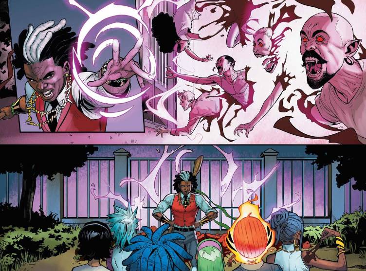 A Vampire Horde Attacks the School in First Look at "Strange Academy: Blood Hunt" - - Vimarsana News