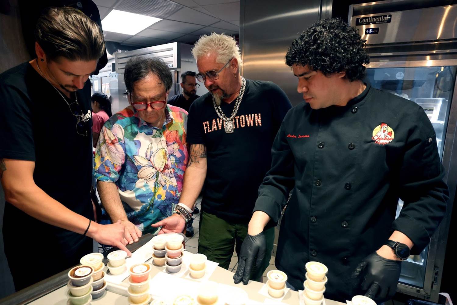 Guy Fieri Pays a Visit to Chicken Guy! at Disney Springs Alongside Co