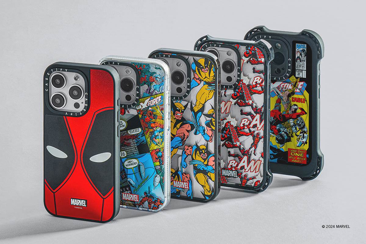 Deadpool and Wolverine Marvel Collab for CASETiFY
