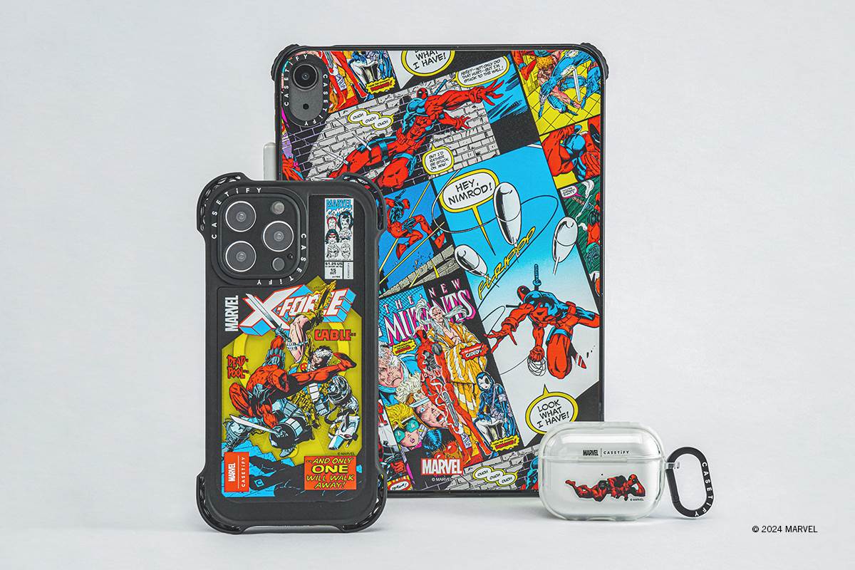Deadpool and Wolverine Marvel Collab for CASETiFY