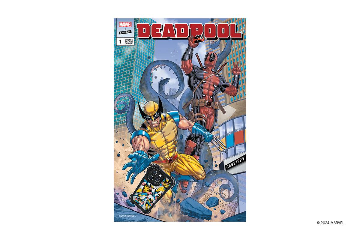 Deadpool and Wolverine Marvel Collab for CASETiFY