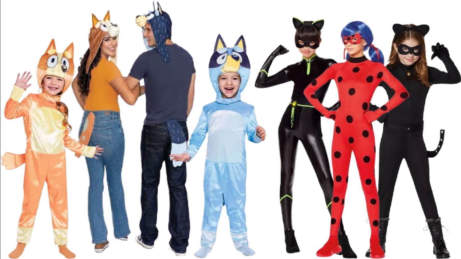 "Bluey," "Miraculous," and "Donkey Hodie" Costumes Arrive Just in Time
