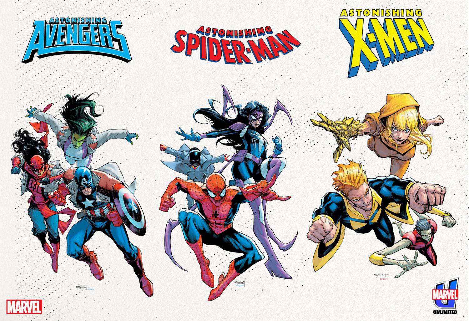 Marvel Unlimited Kicks Off New "Astonishing" Line with Free SpiderMan