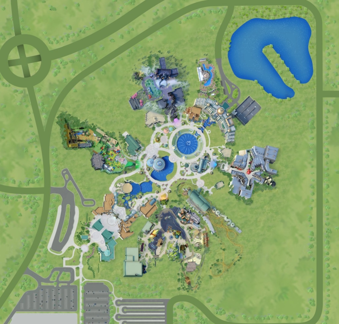Tag Universal Orlando Resort - Map Of Epic Universe Added To The Universal Orlando App 